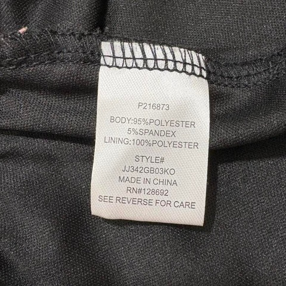 Almost Famous black floral Cami fairycore whimsygoth top with tie detail Size M - Picture 8 of 8